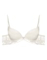 Push-up BH Olive - Cremefarben