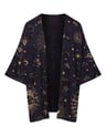 Bademantel Jupiter - Navy-Blau