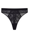 High-waisted panties Omari - Black