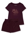 Pyjamas Jeda - maroon