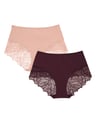 Höschen mit hoher Taile Pinky - Multi