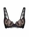 Push-up bra Cecylia - Black