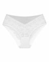 High-waisted panties Nickita - White