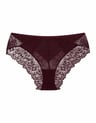 High-waisted panties Ofiel - maroon