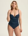 Super push-up bra Shapy - navy