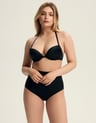 Padded bra Silky - Black
