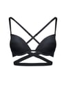 Biustonosz push up Silky - czarny