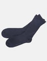 Lange Socken aus Bambusviskose - Blau