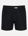Luźne bokserki Classic (Plus size) - czarny
