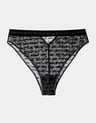High-waisted briefs Naomy - Black