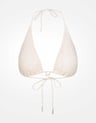Triangle bikini top Eisley - cream
