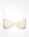 Bikini top bandeau Anaise - cream