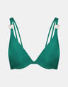 Góra od bikini usztywniana Deliciosa - zielony