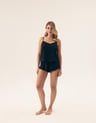 Pyjamas Bloovii Roses - Black