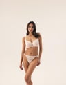Soft bra Bee - cream
