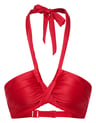Bikini top bandeau Truffle - Red