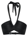 Bikini top bandeau Truffle - Black