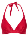Bikini top push-up Truffle - Red