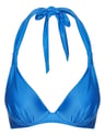 Góra od bikini push-up Truffle - niebieski