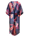 Beach robe Papaya - navy