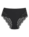 High-waisted panties Brillant - Black