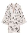 Beach robe Azzurro - cream