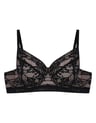 Soft bra Bisous - Black