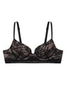 Push-up bra Bisous - Black