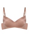 Padded bra Bosco - brown