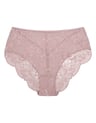 Höschen mit hoher Taile Blueberry - Rosa
