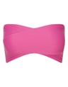Góra od bikini bandeau Agleen - różowy