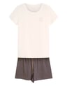 Pyjama Renya - Cremefarben
