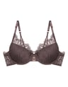 Biustonosz push-up Sapphire - szary