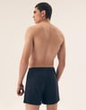Luźne bokserki Classic (Plus size) - granatowy