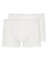 Boxers with longer legs Move 2-pack - White