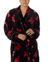 Szlafrok chenille Kate Spade - czarny