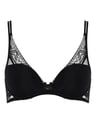 Biustonosz plunge alto Chantelle - czarny