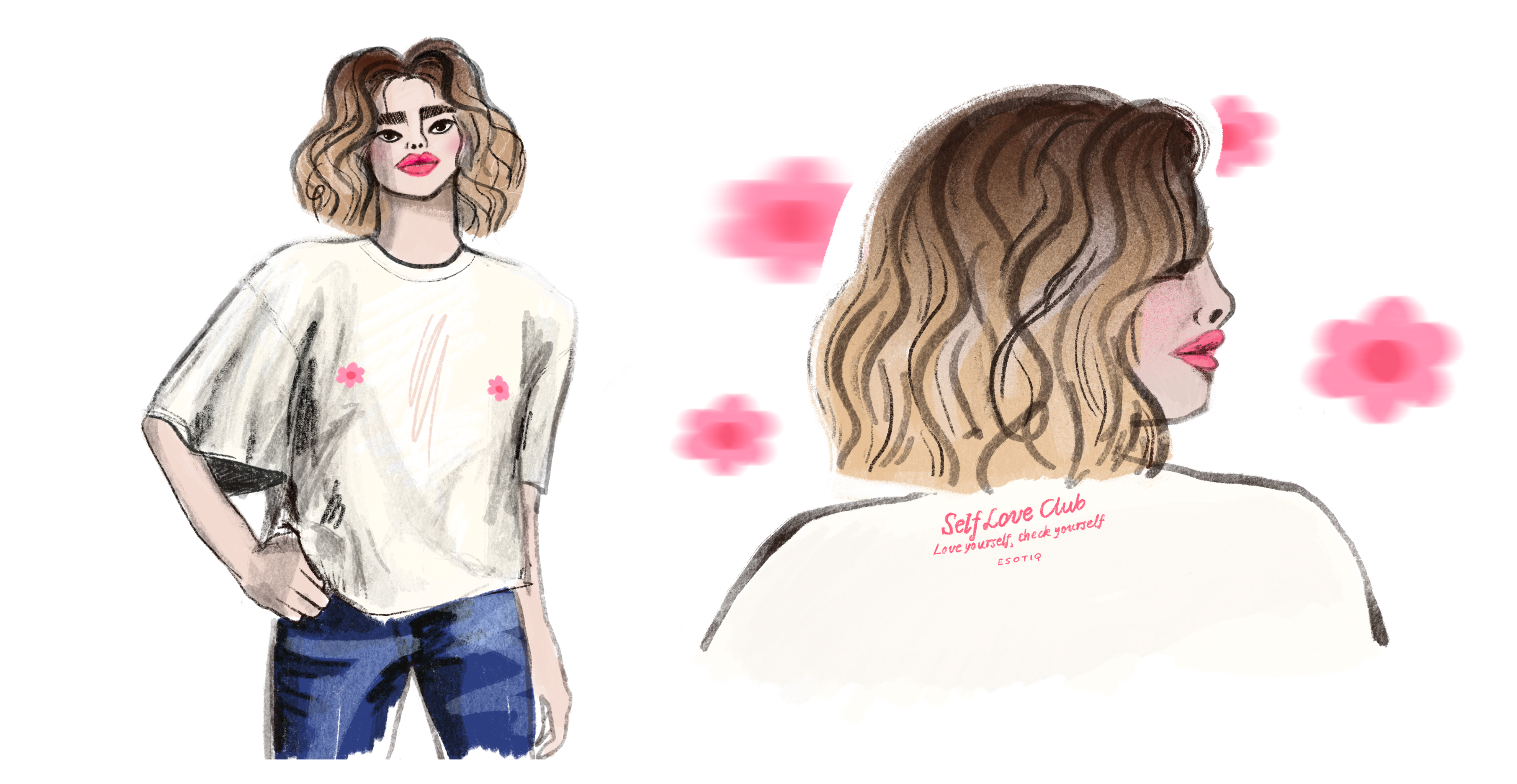 Różowy baner akcji