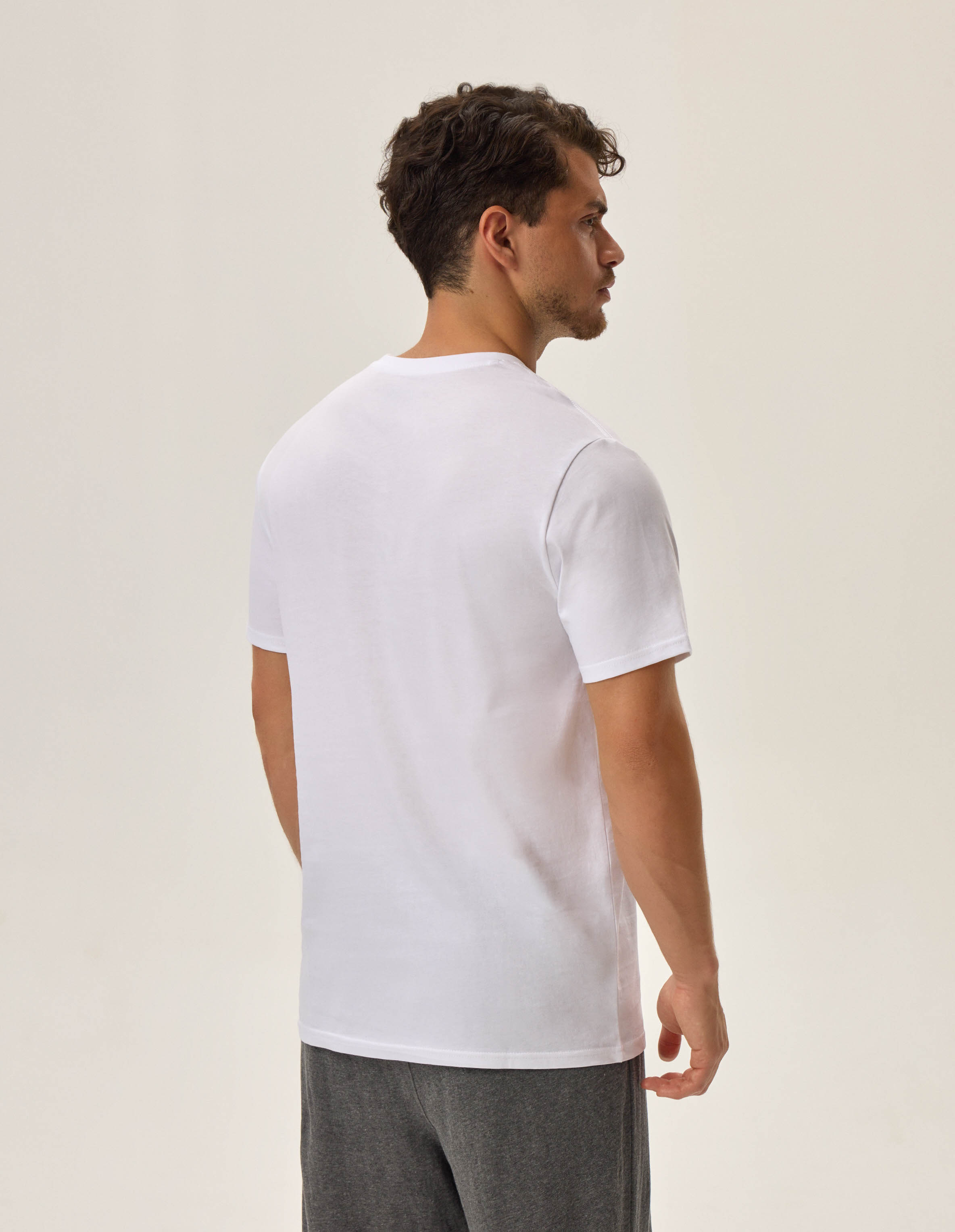 T-shirt Assign 2-pak - biały | HENDERSON