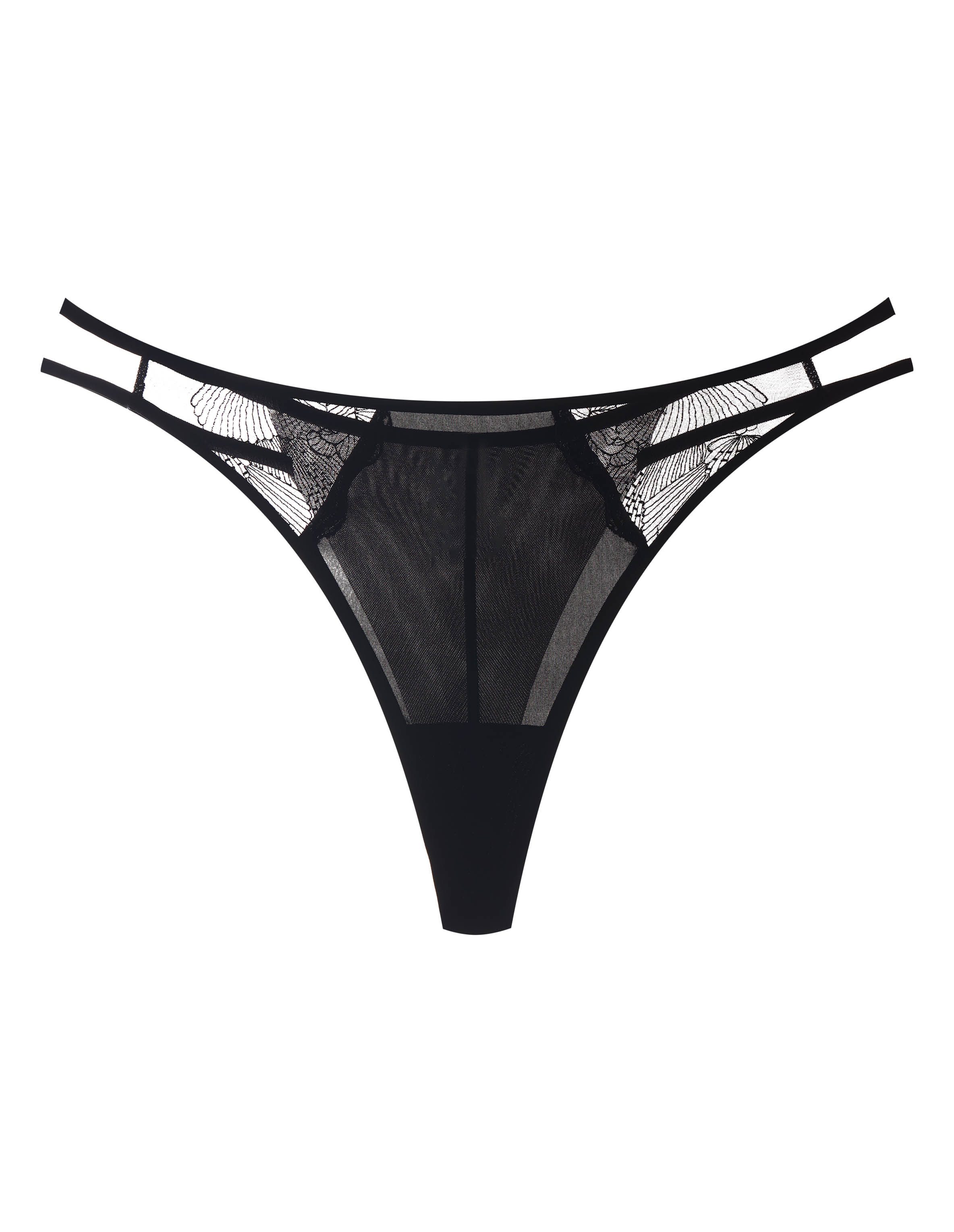 Biustonosz push-up Bluey - czarny | ESOTIQ
