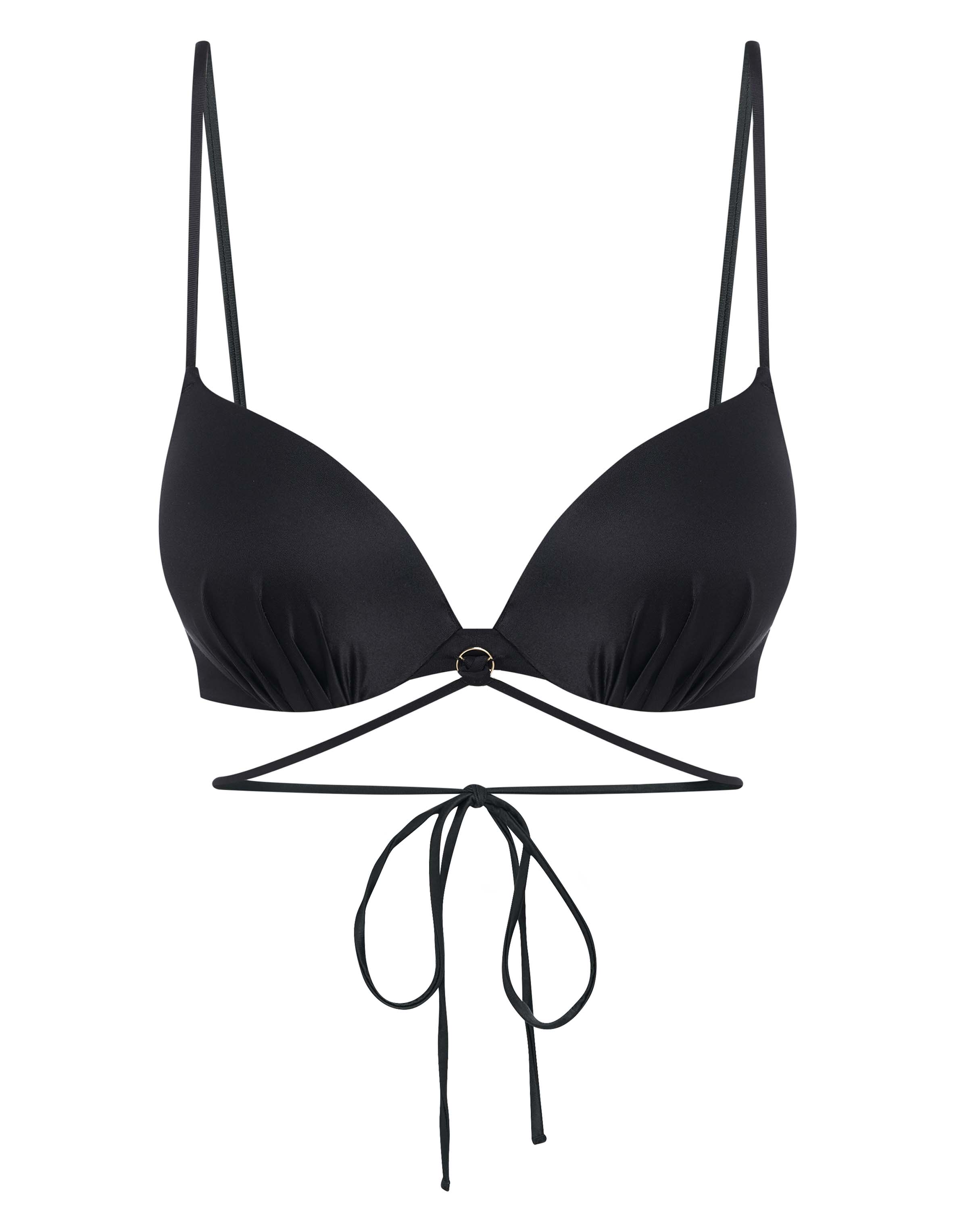 Góra od bikini super push-up Gabrielle czarny ESOTIQ