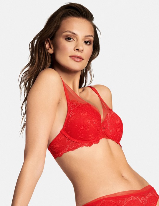 PUSH-UP BRA Audre Red